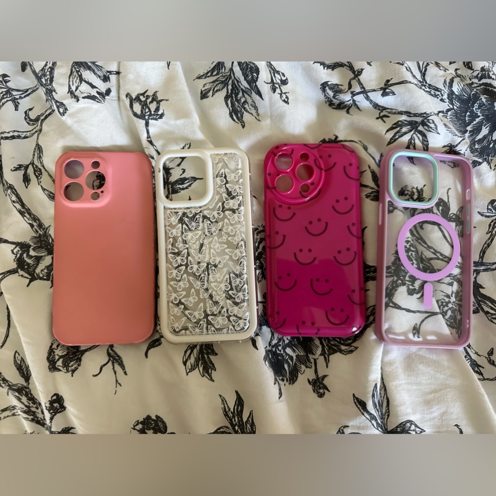 iphone  14 pro max cases (selling all four together)
